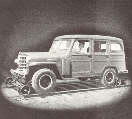 4-dr Willys Wagon Hi-rail