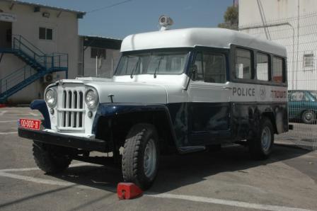 Israeli Police Willys Wagon although not a four door